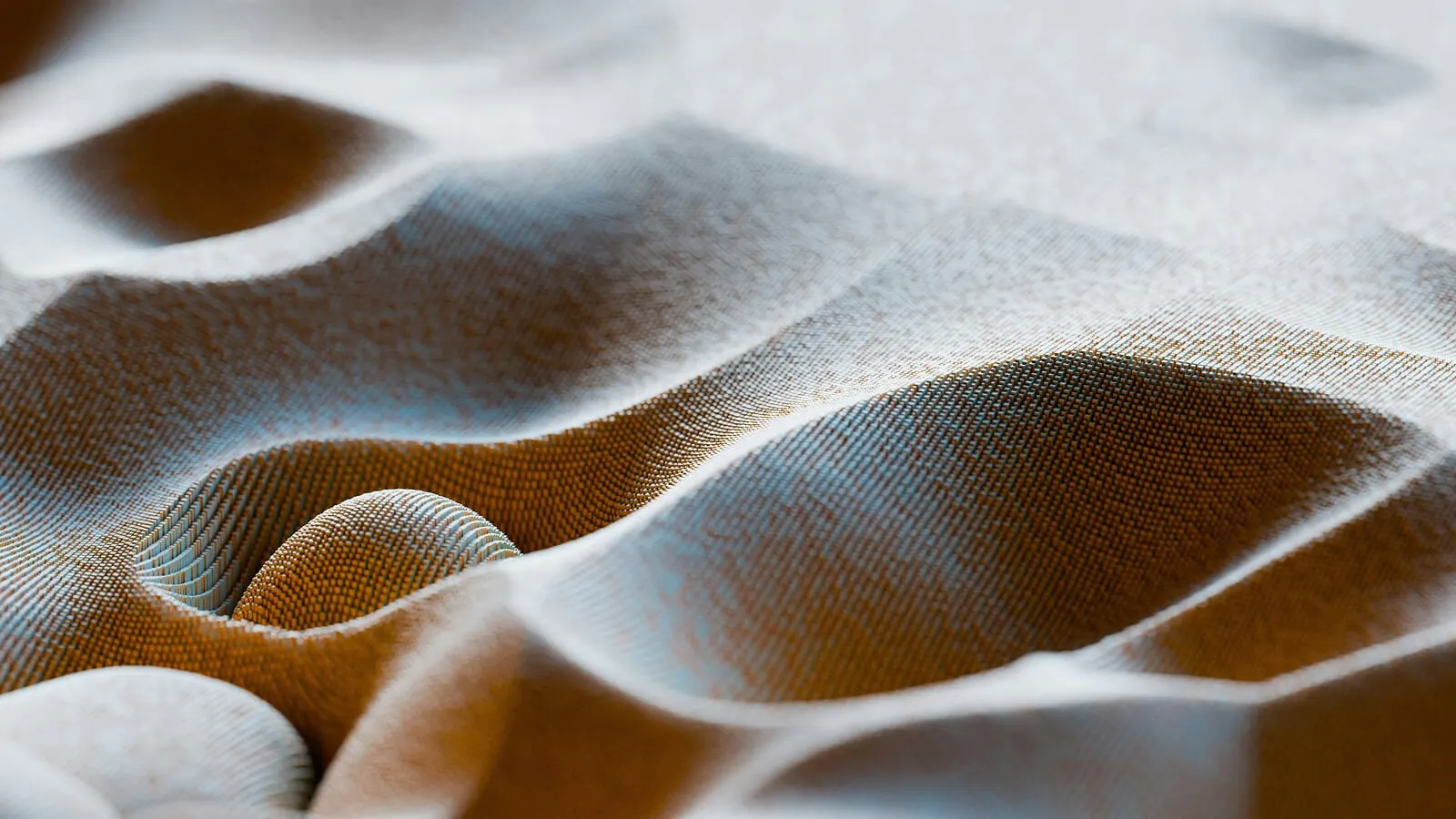 Textura ondulada em close
